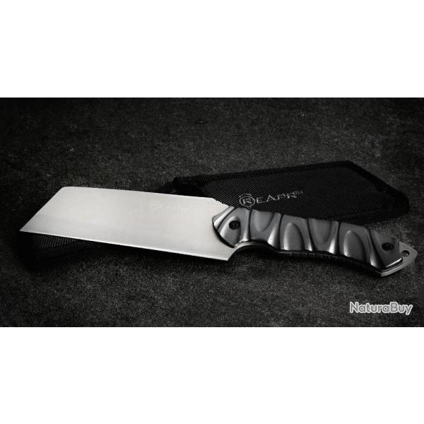 Couteau Reapr Jamr Cleaver Lame Acier 420 Manche Aluminium Etui Nylon SHF11012