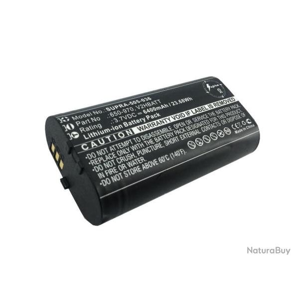 BATTERIE SUPRA 6400MHA POUR TEK2 PORT OFFERT !!