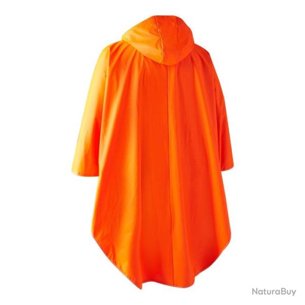 Poncho avec capuche imperm�able DeerHunter Hurricane - Orange / M/L/XL