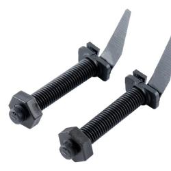 Lot de 2 repose-fl&egrave;ches EK-Poelang avec vis RH