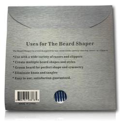 PEIGNE GUIDE TRACEUR DE CONTOUR BLEU 016593