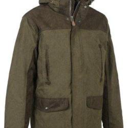 Veste de chasse homme Rambouillet Kaki PERCUSSION-4XL
