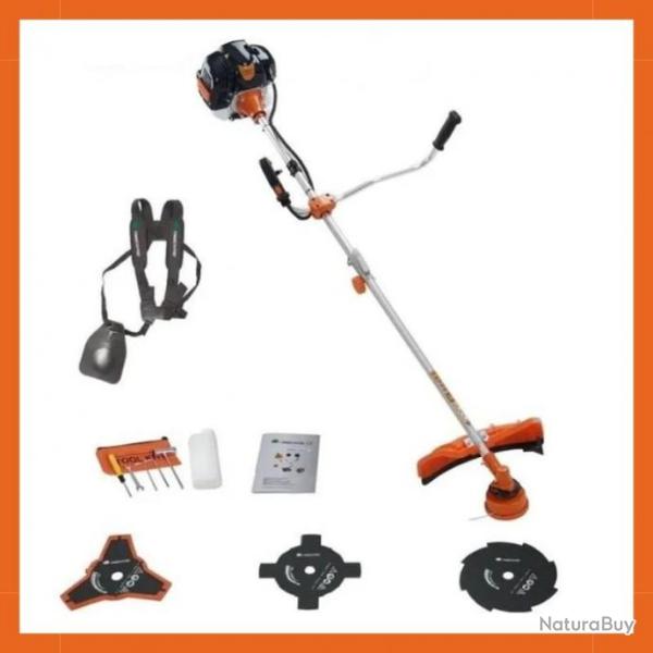 D�brousailleuse thermique 52cc � 3 disques - Livraison gratuite et rapide