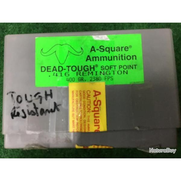 416 REMINGTON 400G SOFT POINT