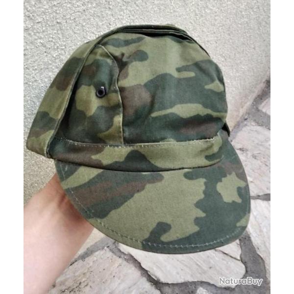 CASQUETTE CAMOUFLAGE FLORA ARM�E RUSSE TAILLE 58 NEUVE 2005
