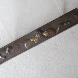 J80)  kosuka double , poign&eacute;e  couteau  japonais