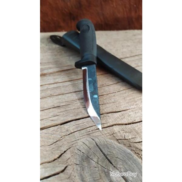 Couteau de Chasse Condor Timberjack MARTTIINI Made in Finland Manche en Caoutchouc