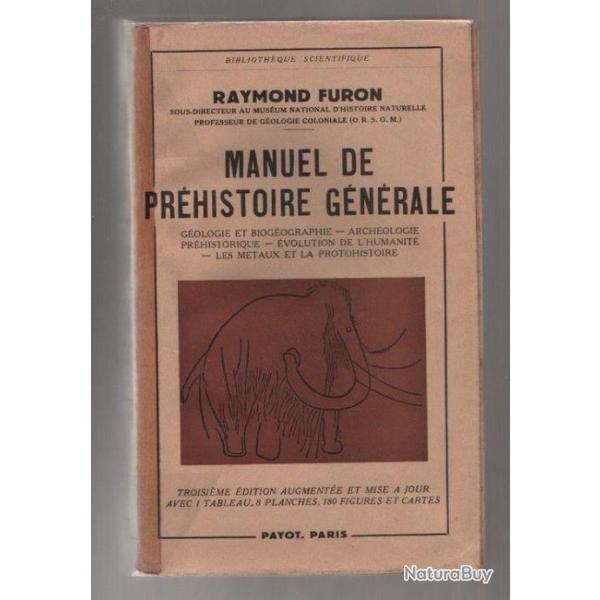 Manuel de prhistoire gnrale