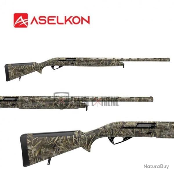 Fusil ASELKON Inter Camo Max5 71cm Cal 12/76