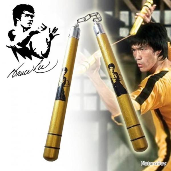 Nunchaku Bruce Lee Bois et Acier