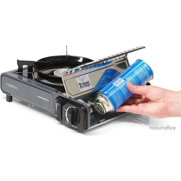 CAMPINGAZ Camp Bistro 3 R�chaud Gaz 1 Feu Camping Puissance 220 W R�chaud Ext�rieur Compact Mallette