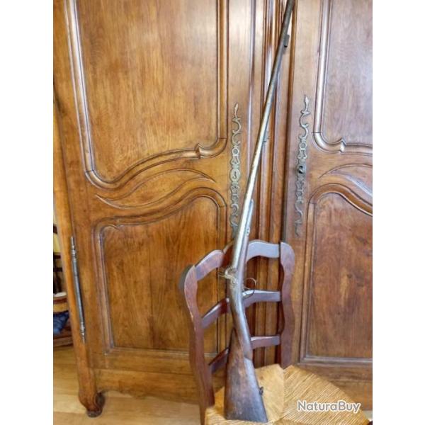 Fusil de chasse  percussion Cal 16 ,  restaurer.