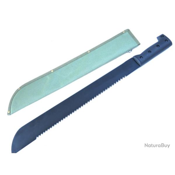 Machette avec tui toile double lame scie et lisse