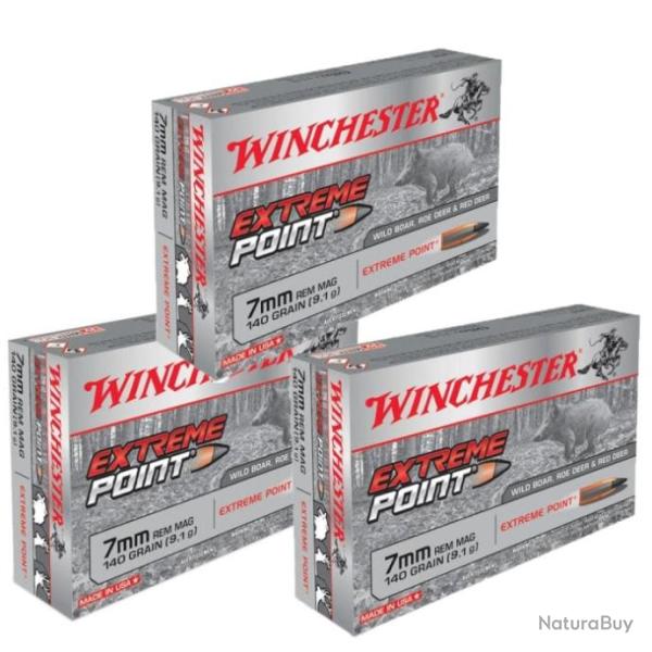 Balles Winchester Extreme Point - Cal. 7 RM - 7 RM / Par 3