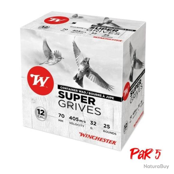 Cartouches Winchester Sp�cial Migrateur 32 g Cal. 12 70 Par 5