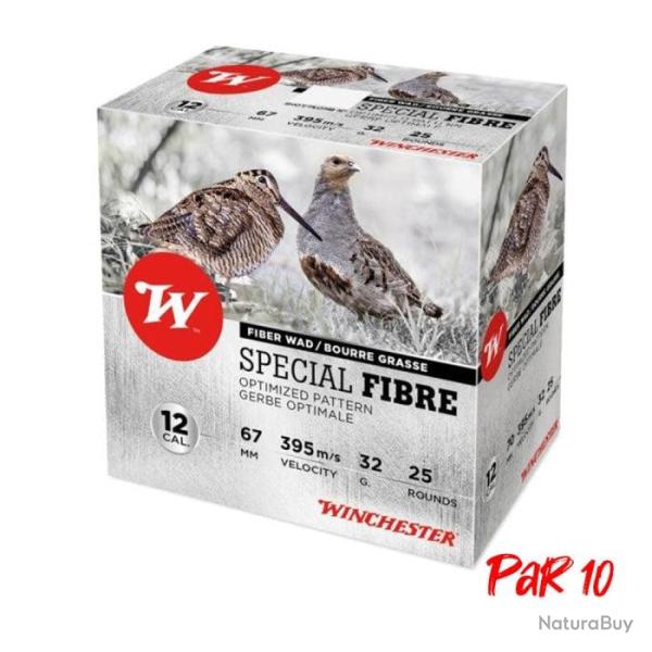 Cartouches Winchester Sp�cial Fibre 32 g Cal. 12 67 Par 10