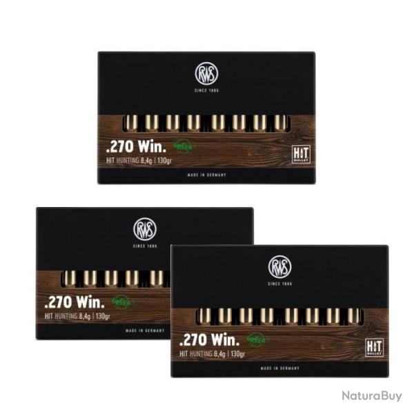 Balles RWS Hit - Cal. 270 Win - 270 win / Par 3