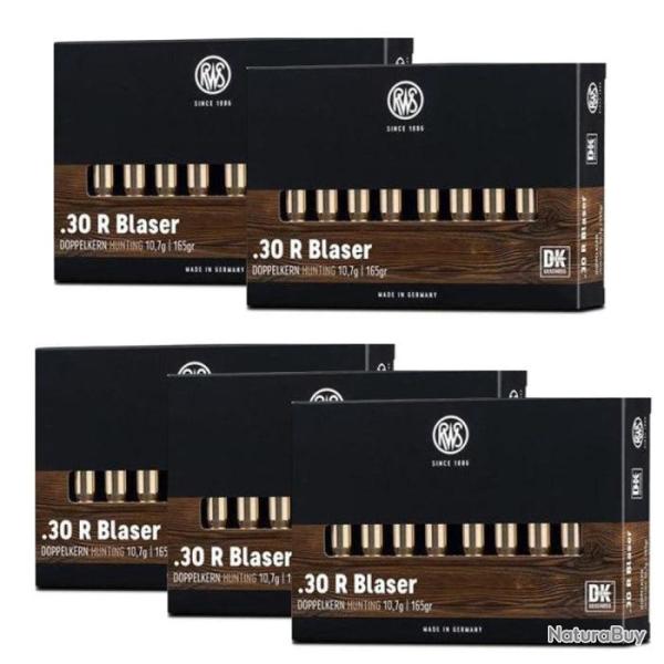 Balles RWS DK - Cal. 30R Blaser - 30R Blaser / Par 5