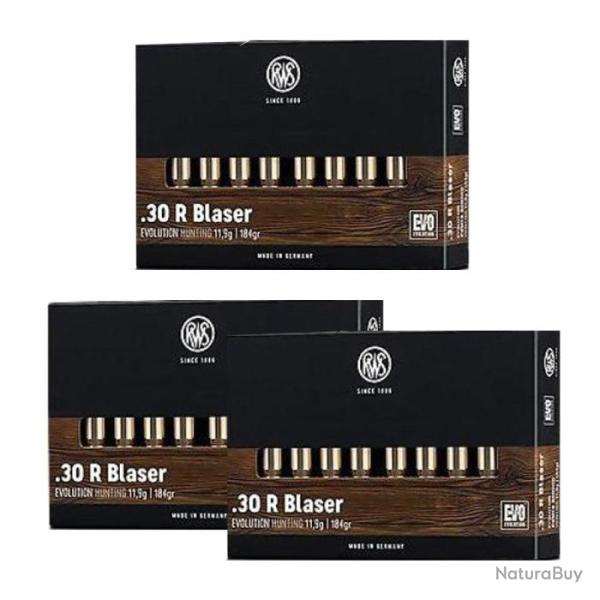 Balles RWS Evo - Cal. 30R Blaser - 30R Blaser / Par 3