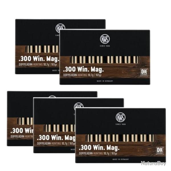 Balles RWS DK - 300 Win MAG / Par 5