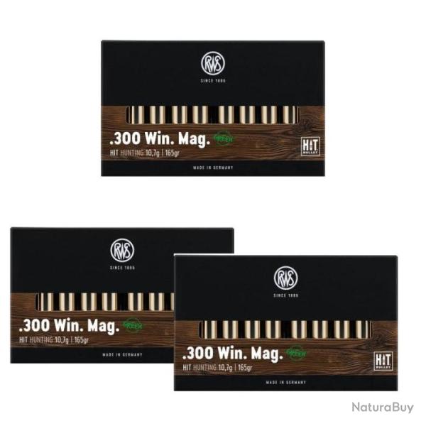 Balles RWS Hit - 300 Win MAG / Par 3