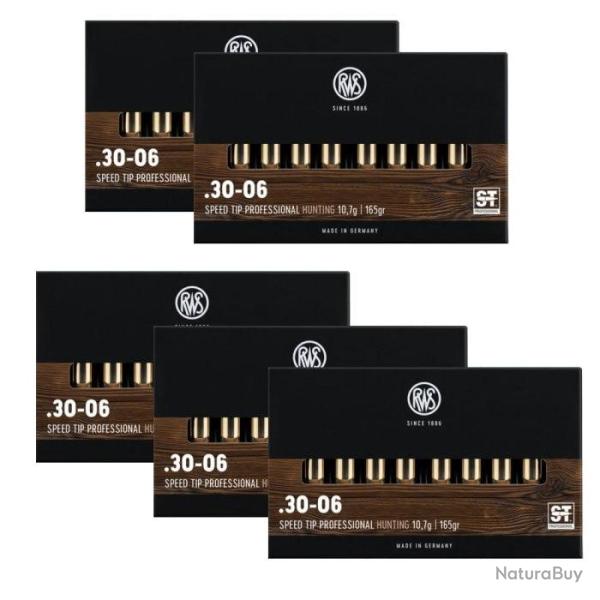 Balles RWS Speed Tip Pro - Cal. 30-06 Sprg - 30-06 / 165 / Par 5