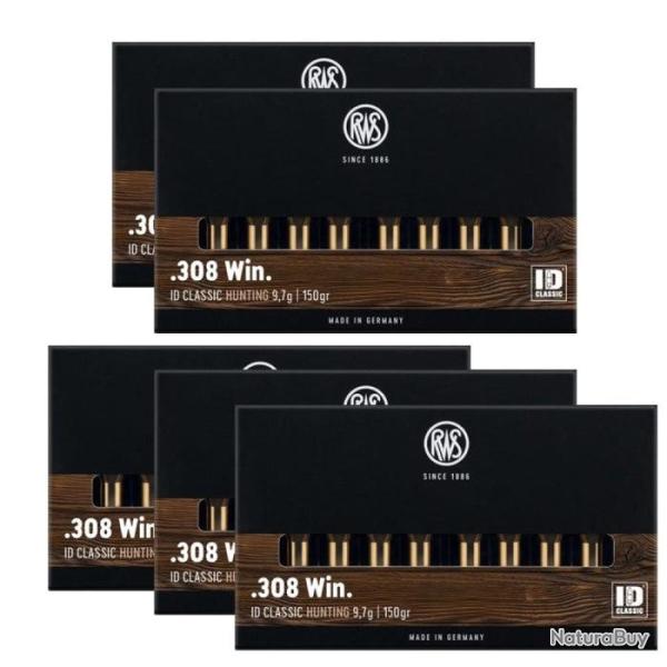 Balles RWS ID Classic - Cal. 308 Win. - 308 Win MAG / Par 5
