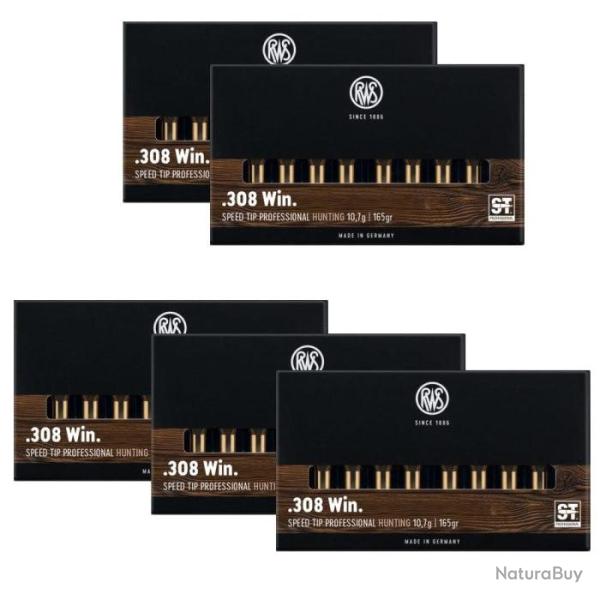 Balles RWS Short Rifle Speed Tip Pro - Cal. 308 Win Mag - 308 Win MAG / 165 / Par 5