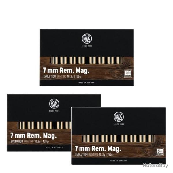 Balles RWS Evo - Cal. 7 RM Mag - 7 RM / Par 3