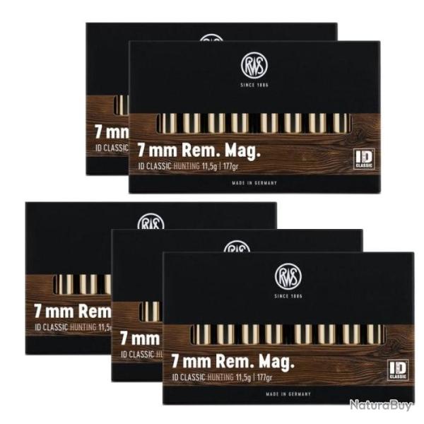 Balles RWS ID Classic - Cal. 7 RM Mag - 7 RM / Par 5