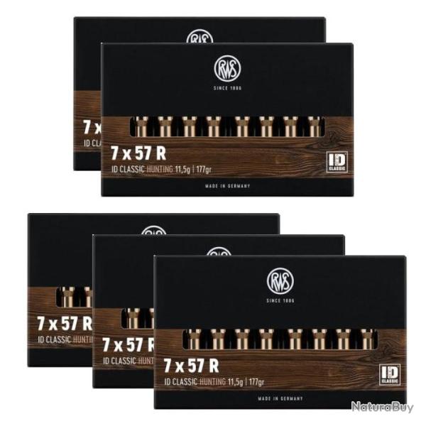 Balles RWS ID Classic - Cal. 7x57 R - 7x57R / Par 5