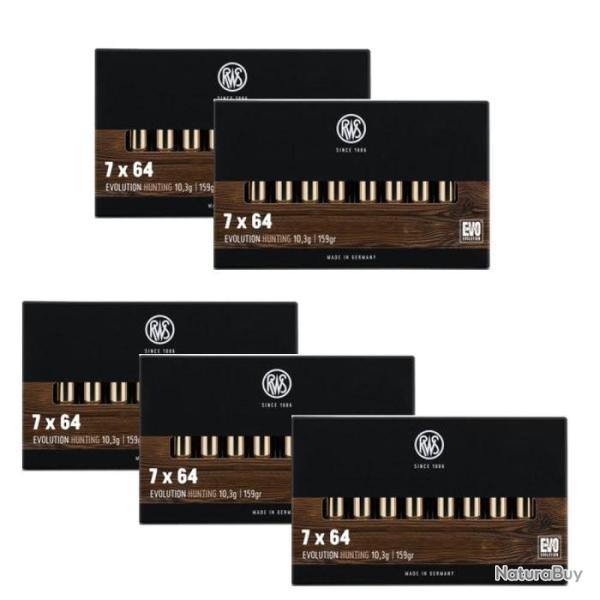 Balles RWS Evo - Cal. 7x64 - 7x64 / Par 5