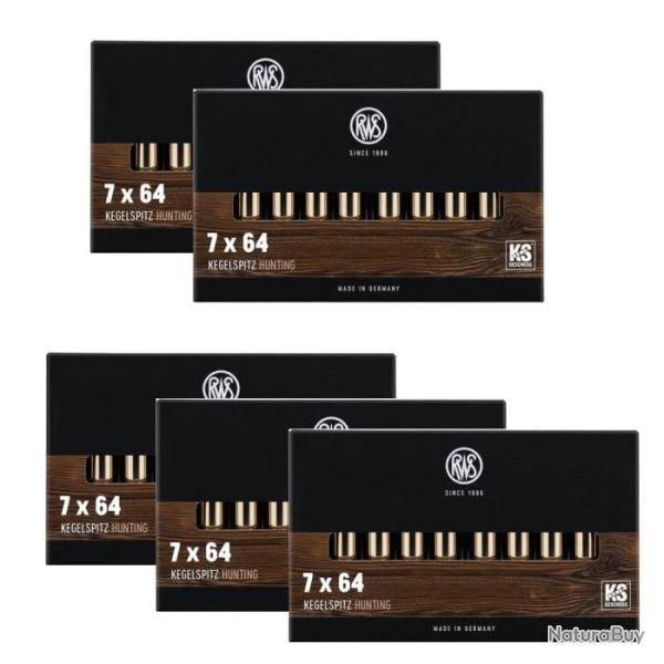 Balles RWS KS - Cal. 7x64 - 7x64 / 162 / Par 5