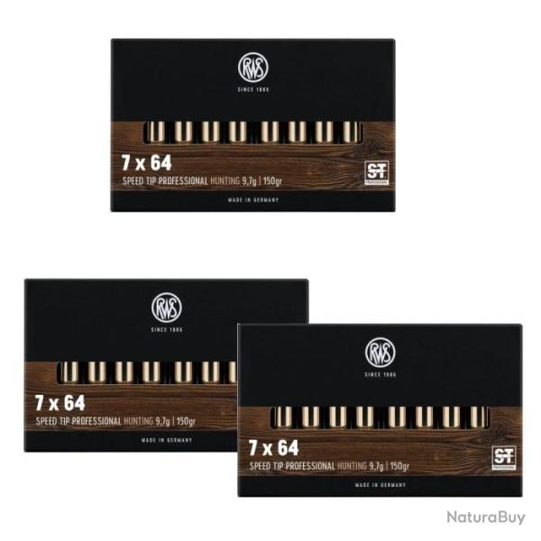 Balles RWS Speed Tip Pro - Cal. 7x64 - 7x64 / 162 / Par 3