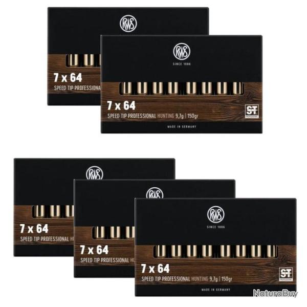 Balles RWS Speed Tip Pro - Cal. 7x64 - 7x64 / 162 / Par 5