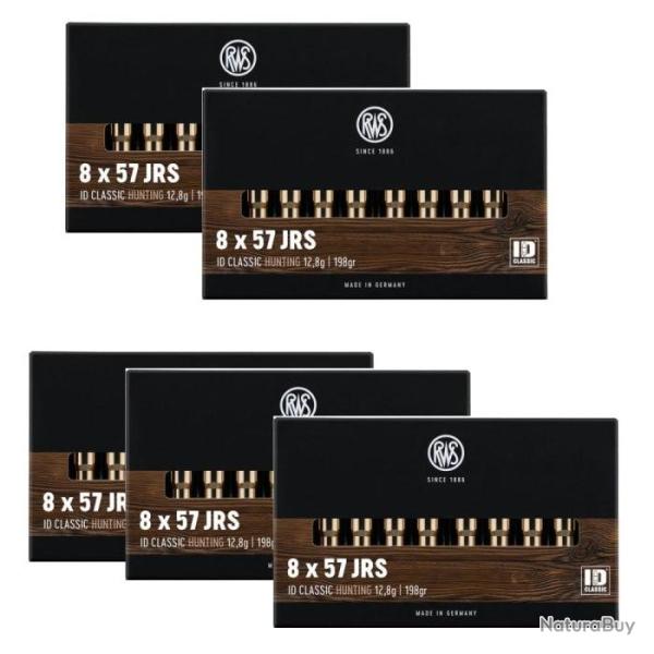 Balles RWS ID Classic - Cal. 8x57 JRS - 8x57 JRS / Par 5