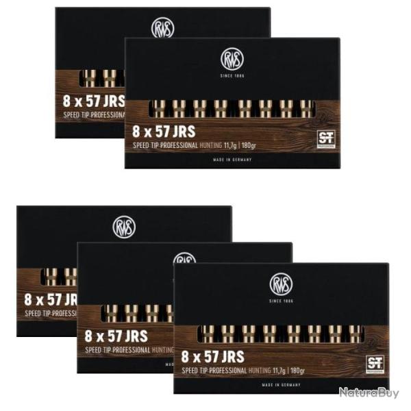 Balles RWS Speed Tip Pro - Cal. 8x57 JRS - 8x57 JRS / 180 / Par 5