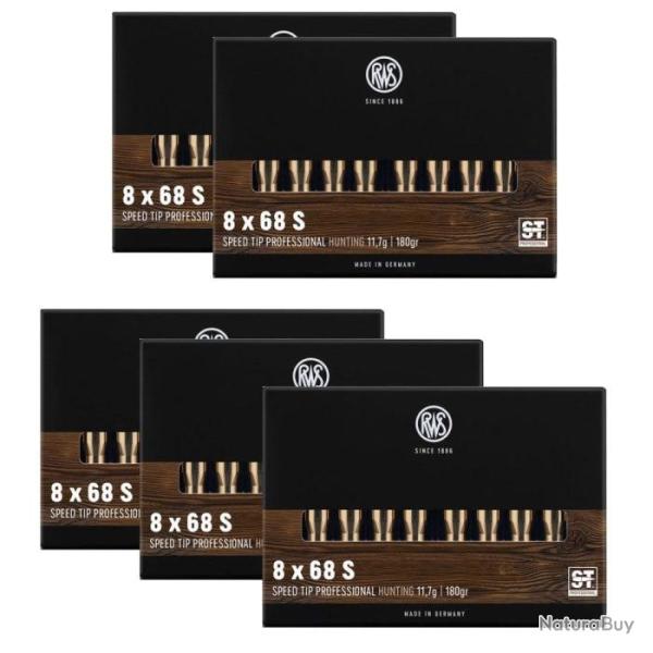 Balles RWS Speed Tip Pro - 8x68S / 180 / Par 5