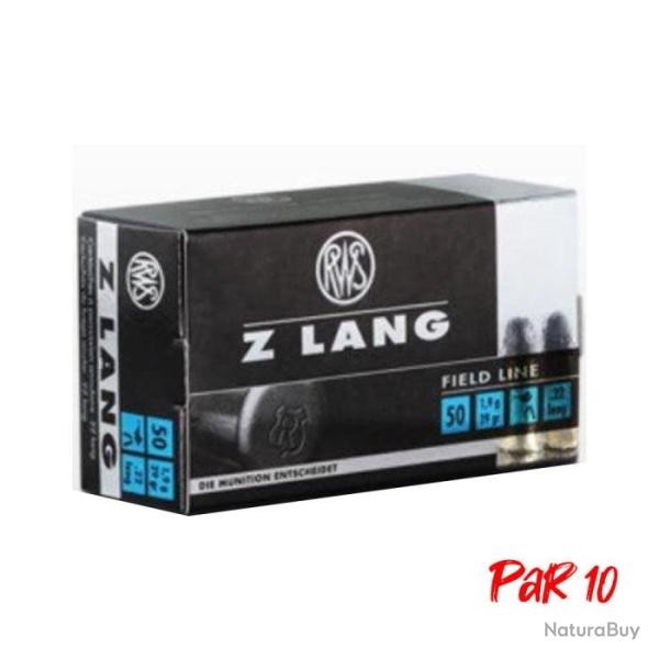 Balles RWS Z Lang - Cal. 22LR - 22LR / Par 10 / 29