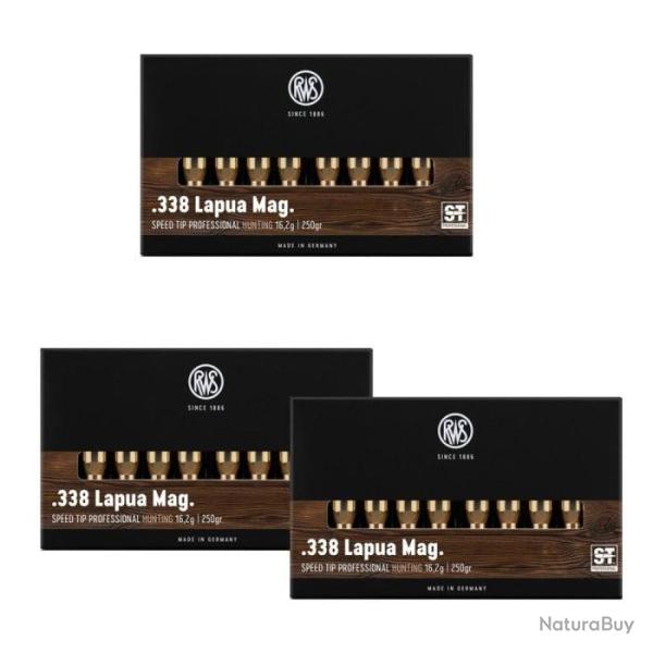Balles RWS Speed Tip Pro - Cal. 338 Lapua Mag - 338 Lapua MAG / Par 3