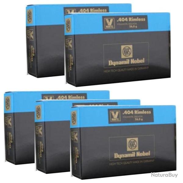 Balles RWS VM - 26 g - 404 Rimless - 404 Rimless / Par 5