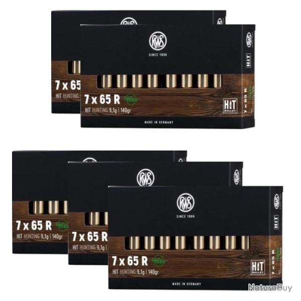 Balles RWS HIT - Cal. 7x65 R - 7x65 R / Par 5