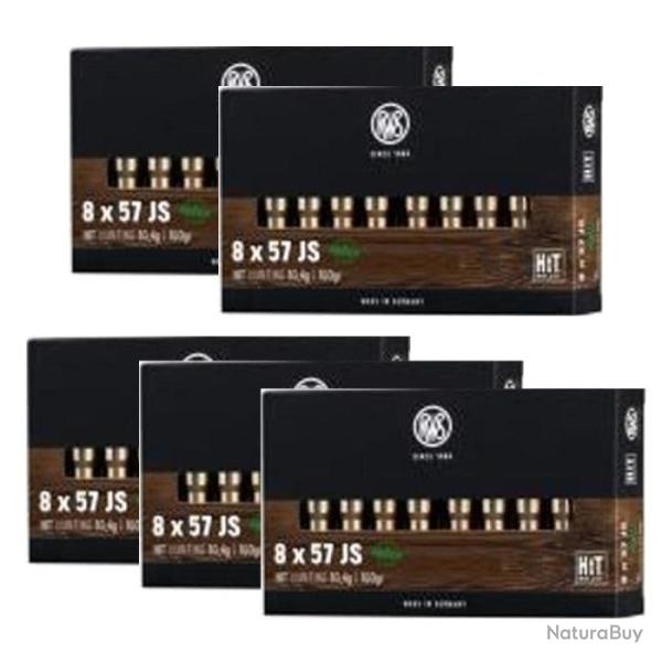 Balles RWS EVO - Cal. 8x57 JS - 8x57 JRS / Par 5