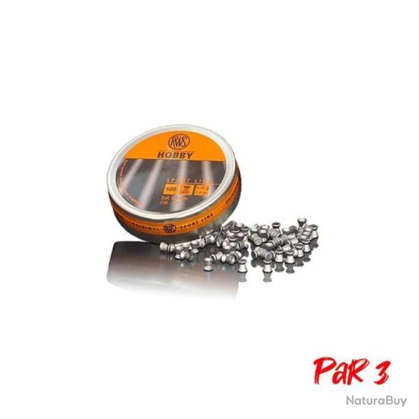 Plombs RWS Hobby - Par 500 - 5.5 mm / Par 3