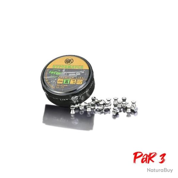 Plombs RWS Hypermatch 0.33 g - Cal. 4.5 - Par 3