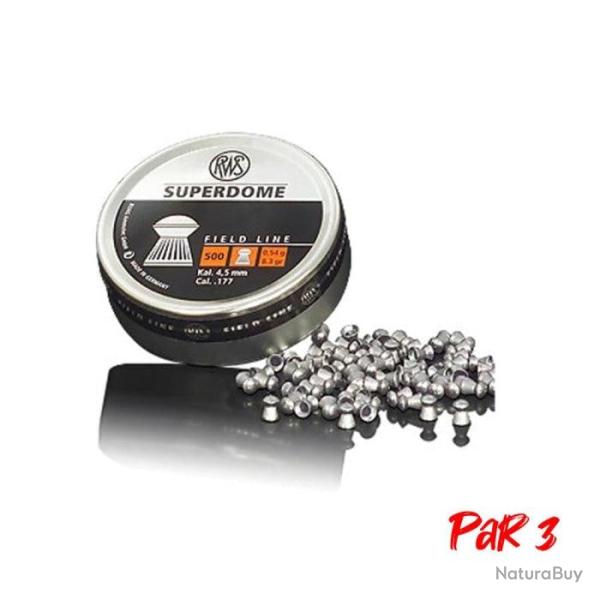 Plombs RWS Superdome - 4.5 mm / Par 3