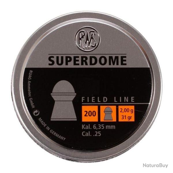 Plombs RWS Superdome - 6.35 mm / Par 5