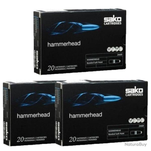 Balles Sako HammerHead Soft Point - Cal. 8x57 JS - 8x57 JS / Par 3