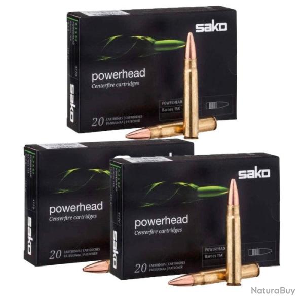 Balles Sako Powerhead Blade - Cal. 308 Win - 308 Win MAG / Par 3