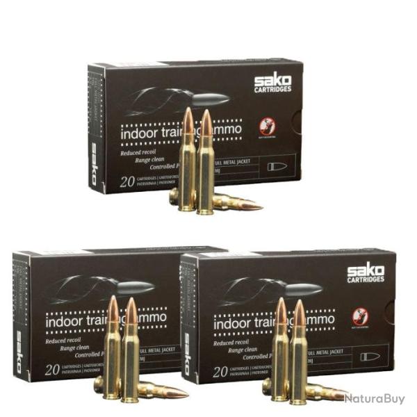 Balles Sako Cinetir SpeedHead Full Metal Jacket  - Cal. 6.5x55 SE - 6.5x55 / Par 3